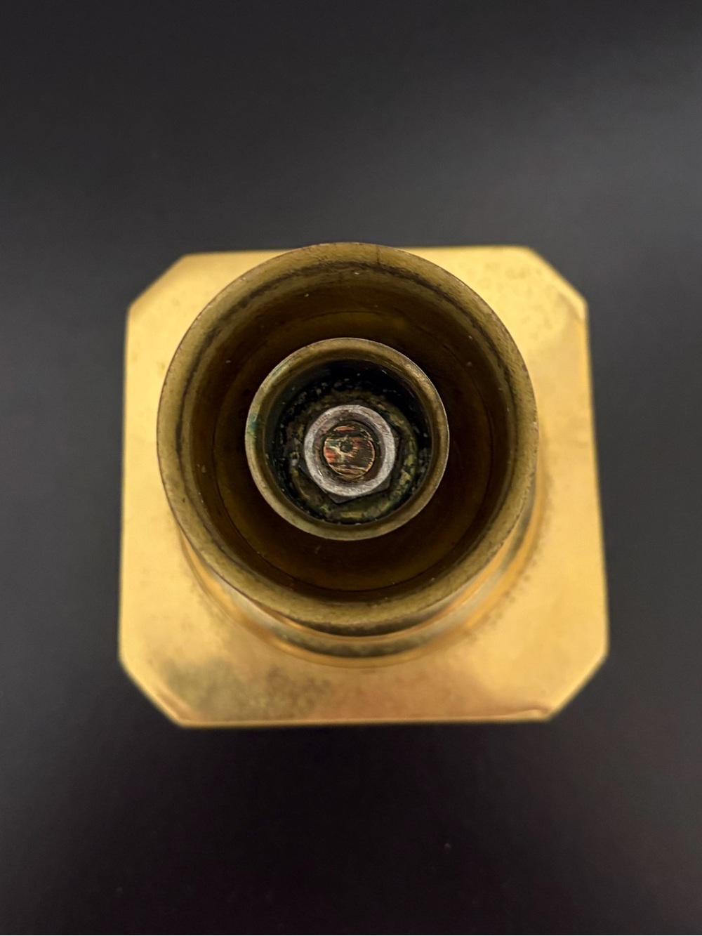 Brass Candlestick Holder - Picture 6 of 9